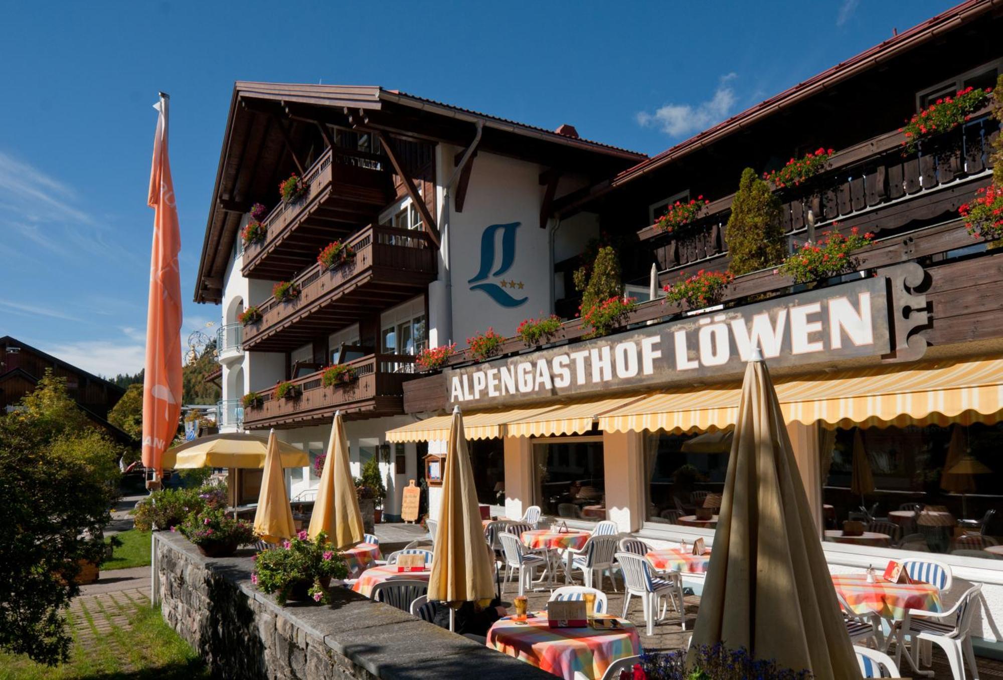 Hotel Alpengasthof Lowen Bad Hindelang Eksteriør billede